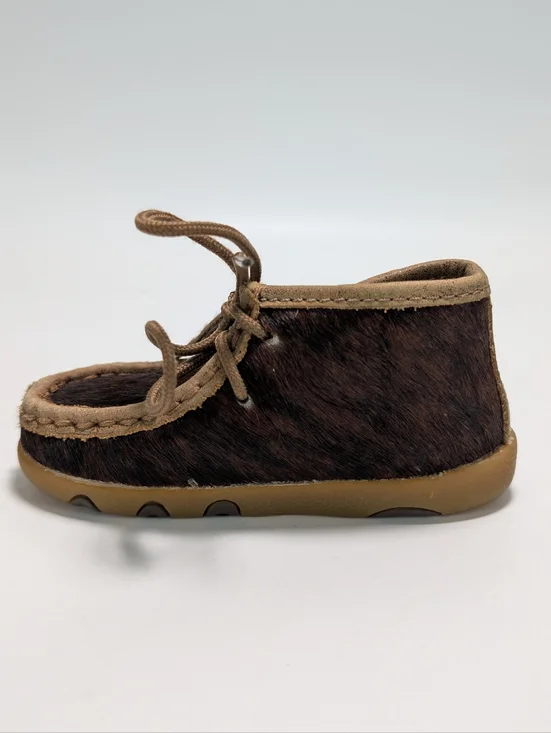 Twisted X Infant Girls' Brindle Chukka Driving Mocs - Picture 6 of 9
